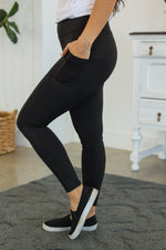 Load image into Gallery viewer, Athleisure Leggings - Black
