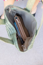 Load image into Gallery viewer, Classic Woven Bag - Olive
