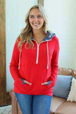 Load image into Gallery viewer, Classic HalfZip Hoodie - Freedom
