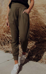 Load image into Gallery viewer, Harem Pants in Army
