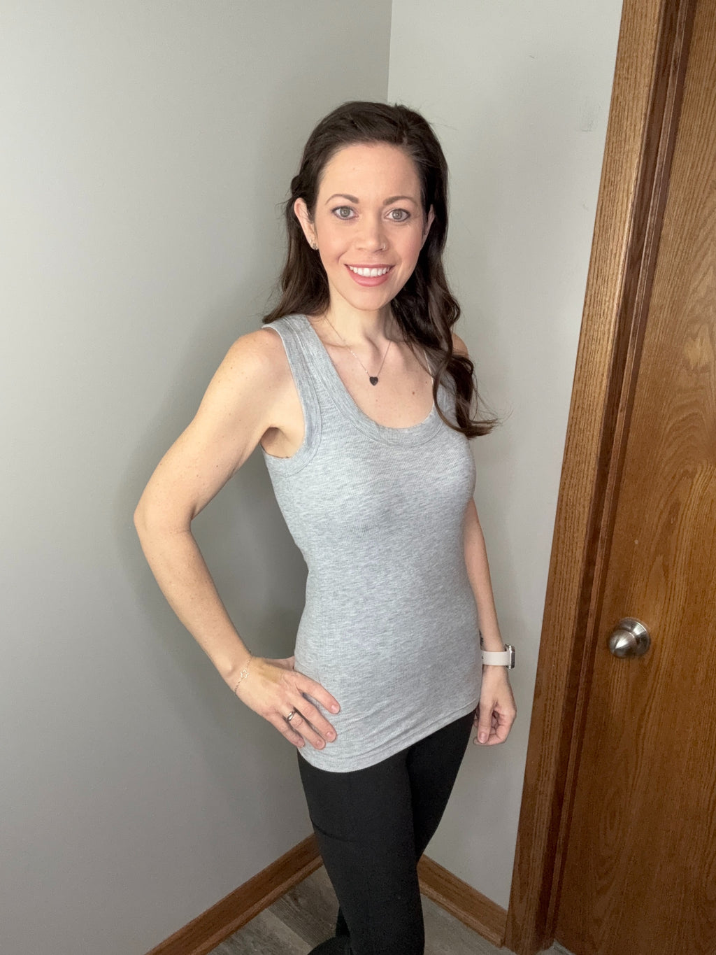 The Perfect Tank - Heather Gray
