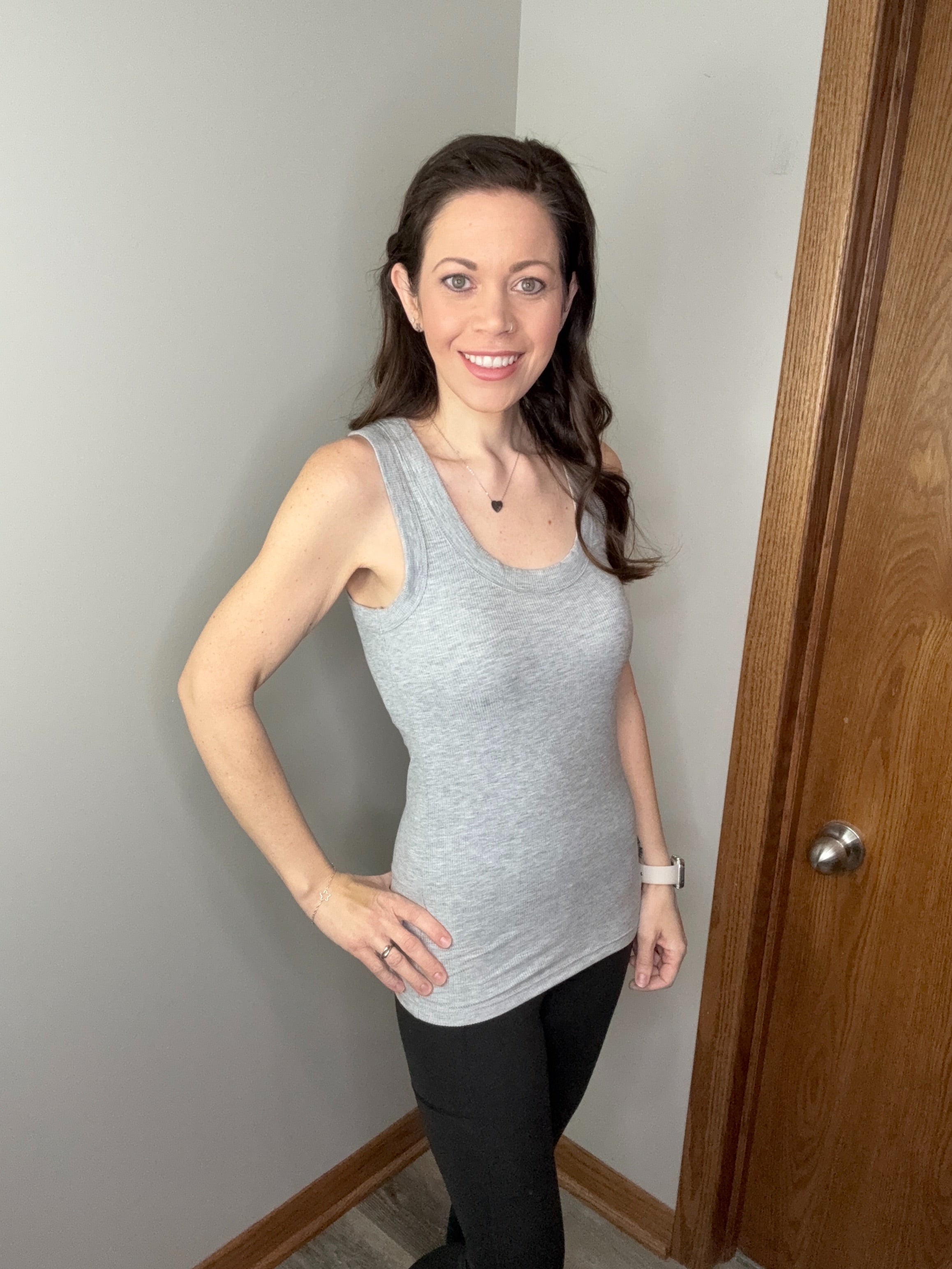 The Perfect Tank - Heather Gray