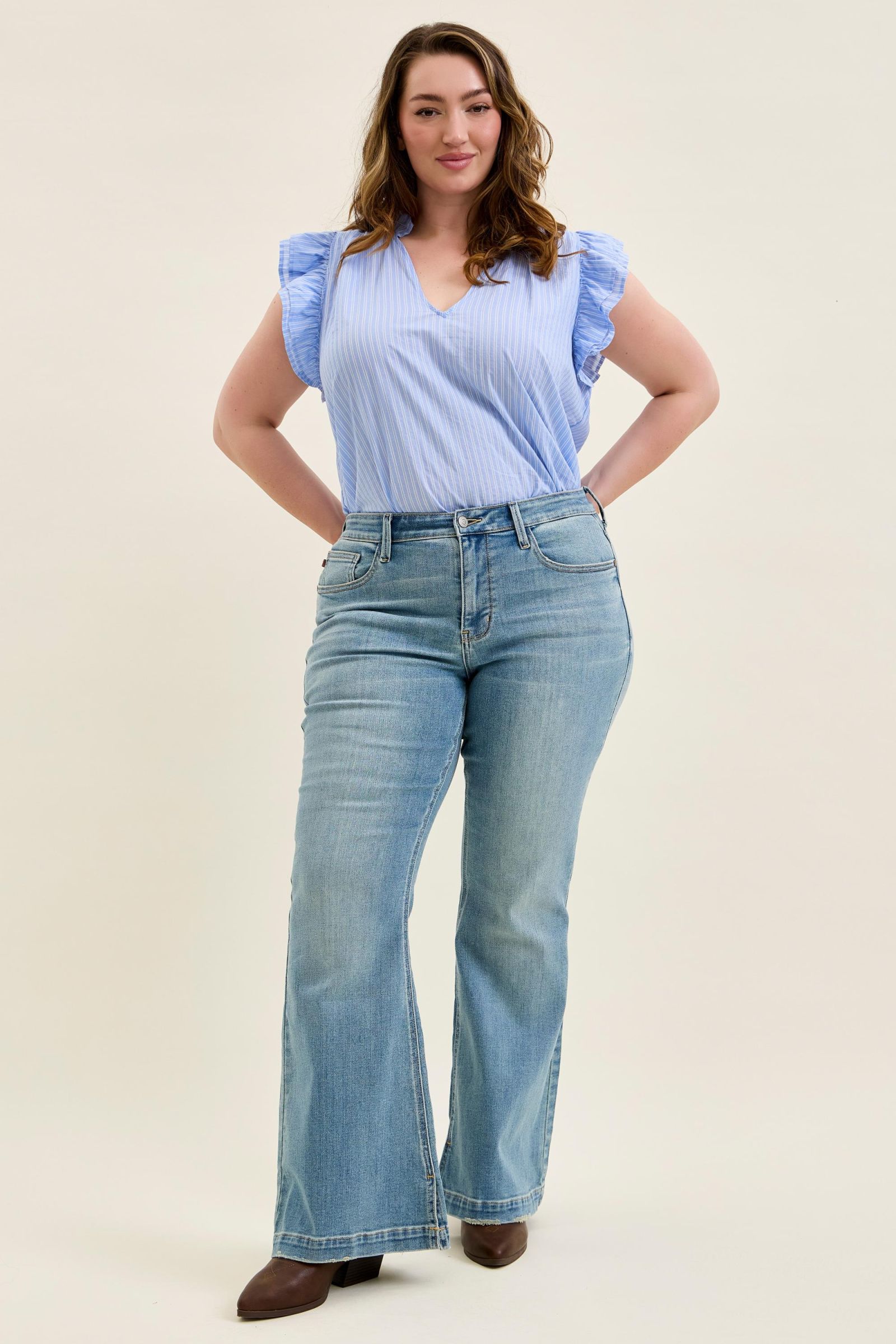 {Pre-Order} Blue Skies Flare Judy Blue Jeans-AVAILALBE IN 3 INSEAMS!