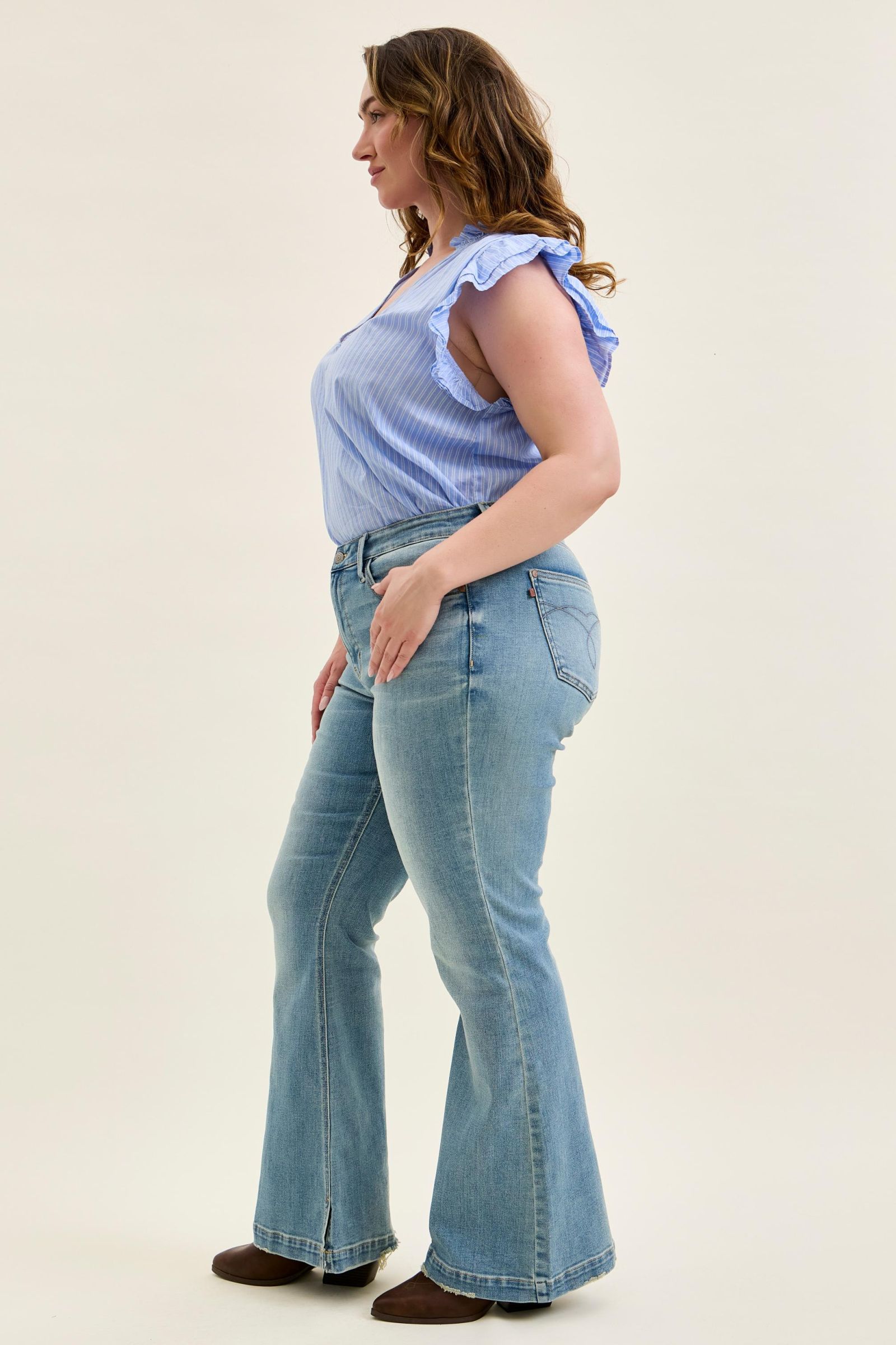 {Pre-Order} Blue Skies Flare Judy Blue Jeans-AVAILALBE IN 3 INSEAMS!