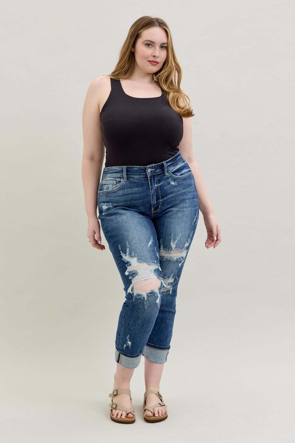 The Wren Boyfriend Jeans by Judy Blue
