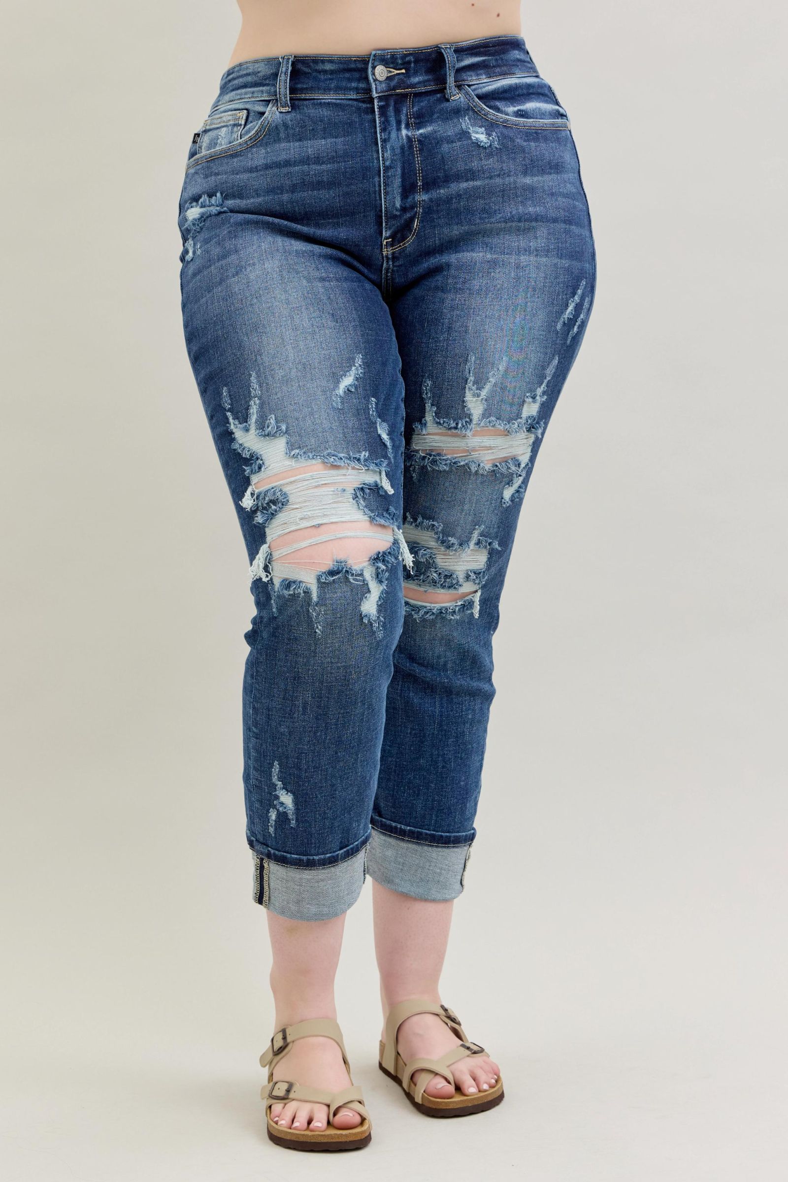 The Wren Boyfriend Jeans by Judy Blue