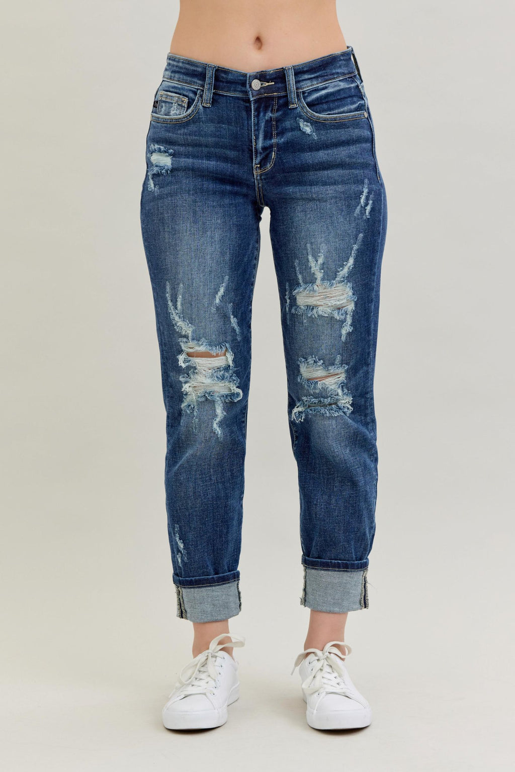 The Wren Boyfriend Jeans by Judy Blue