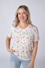 Load image into Gallery viewer, Sophie Tee - Wildflower Gardens
