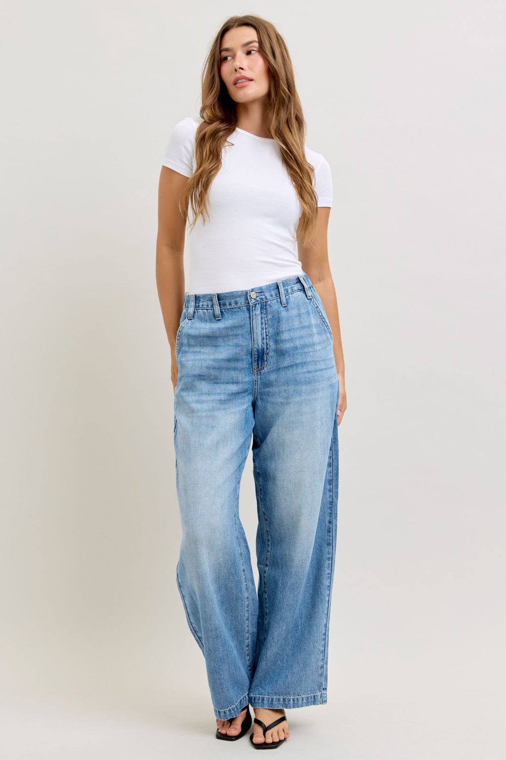 Judy Blue Easy Days Featherweight Denim