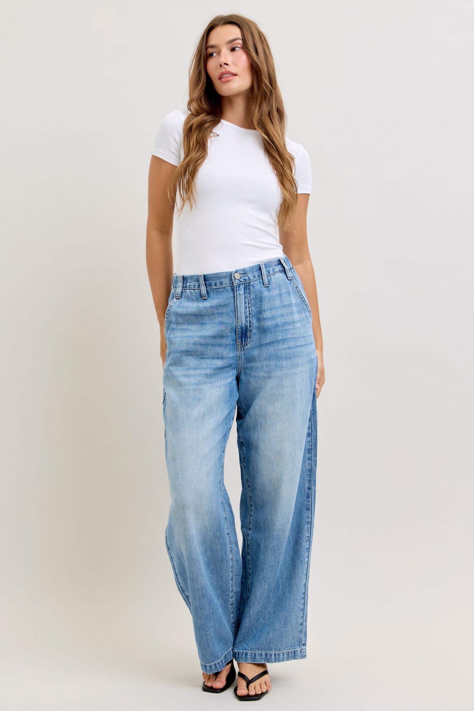 Judy Blue Easy Days Featherweight Denim