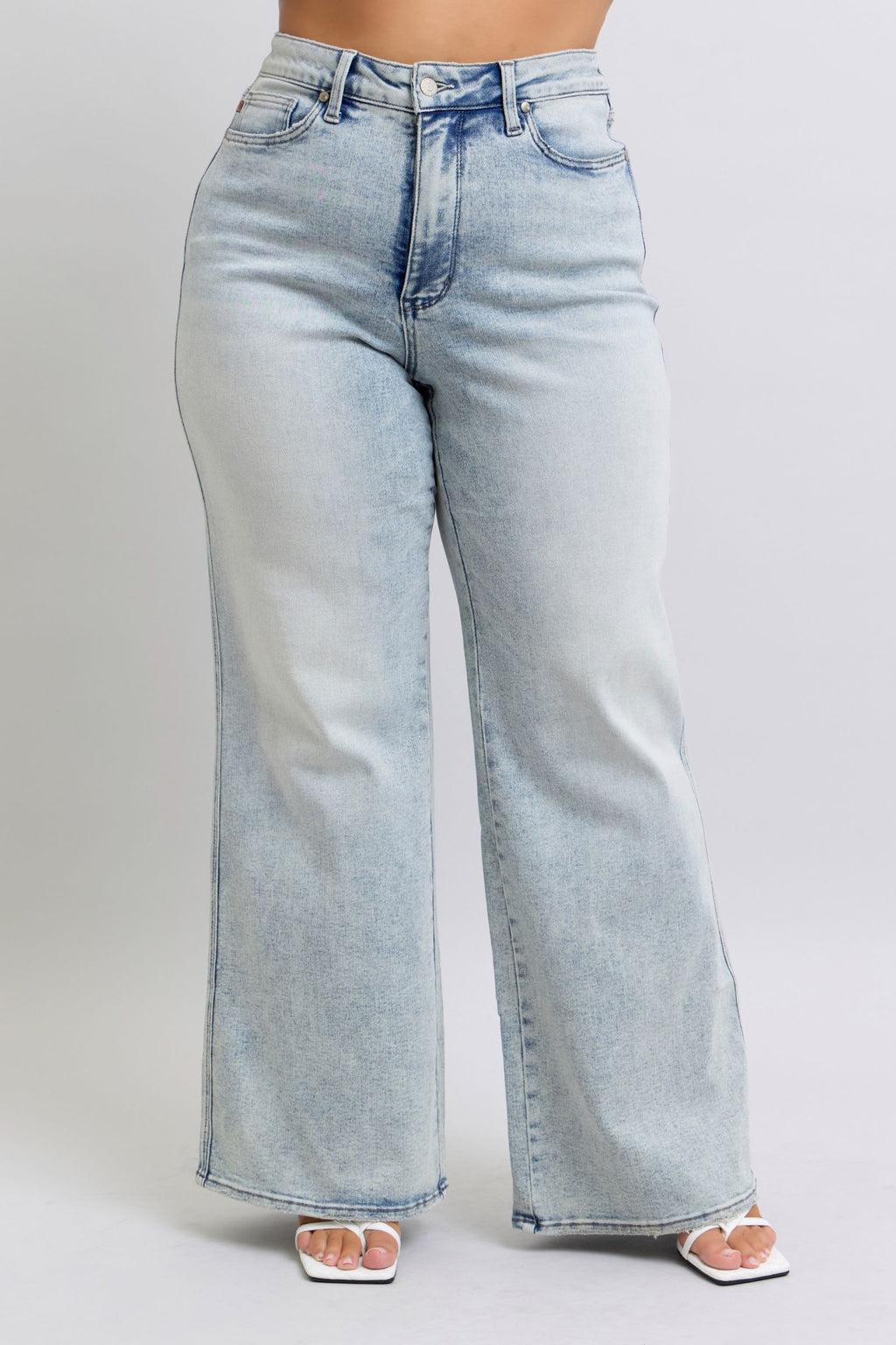 Miranda Retro Wide Leg Jeans by Judy Blue