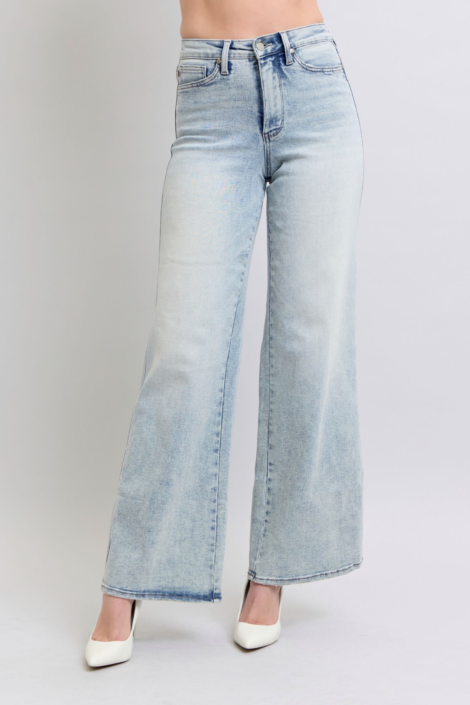 Miranda Retro Wide Leg Jeans by Judy Blue