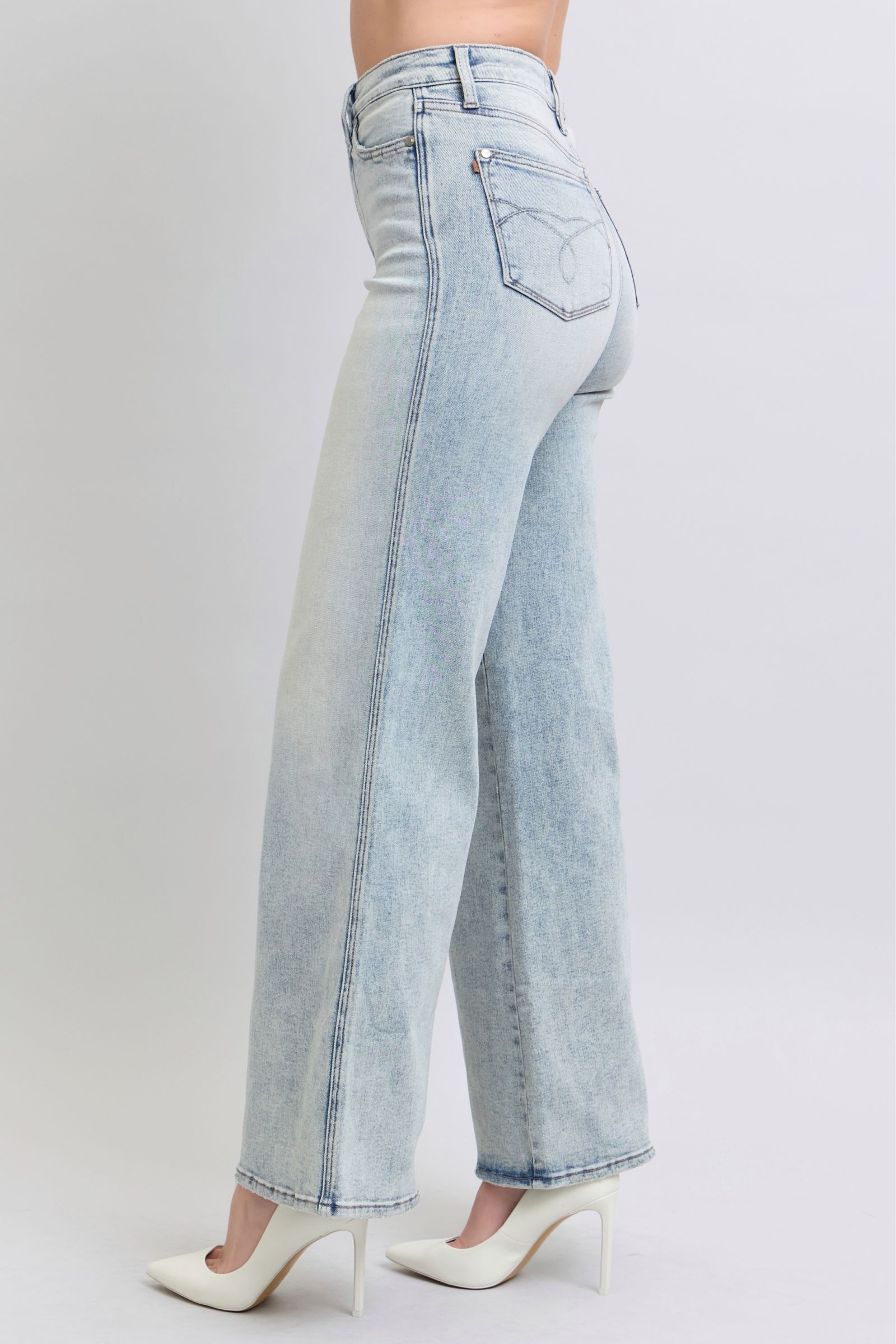 Miranda Retro Wide Leg Jeans by Judy Blue