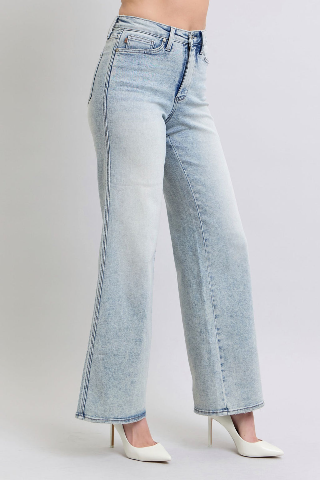 Miranda Retro Wide Leg Jeans by Judy Blue