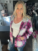 Load image into Gallery viewer, The Haven Shacket in Plum
