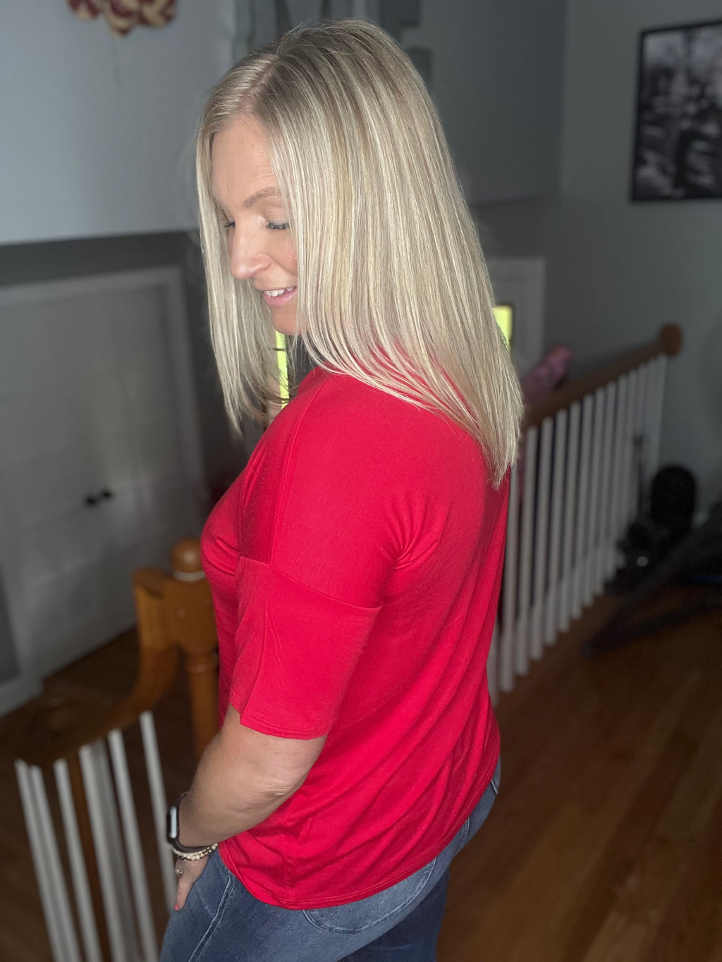 Remember Me Top In Red FINAL SALE