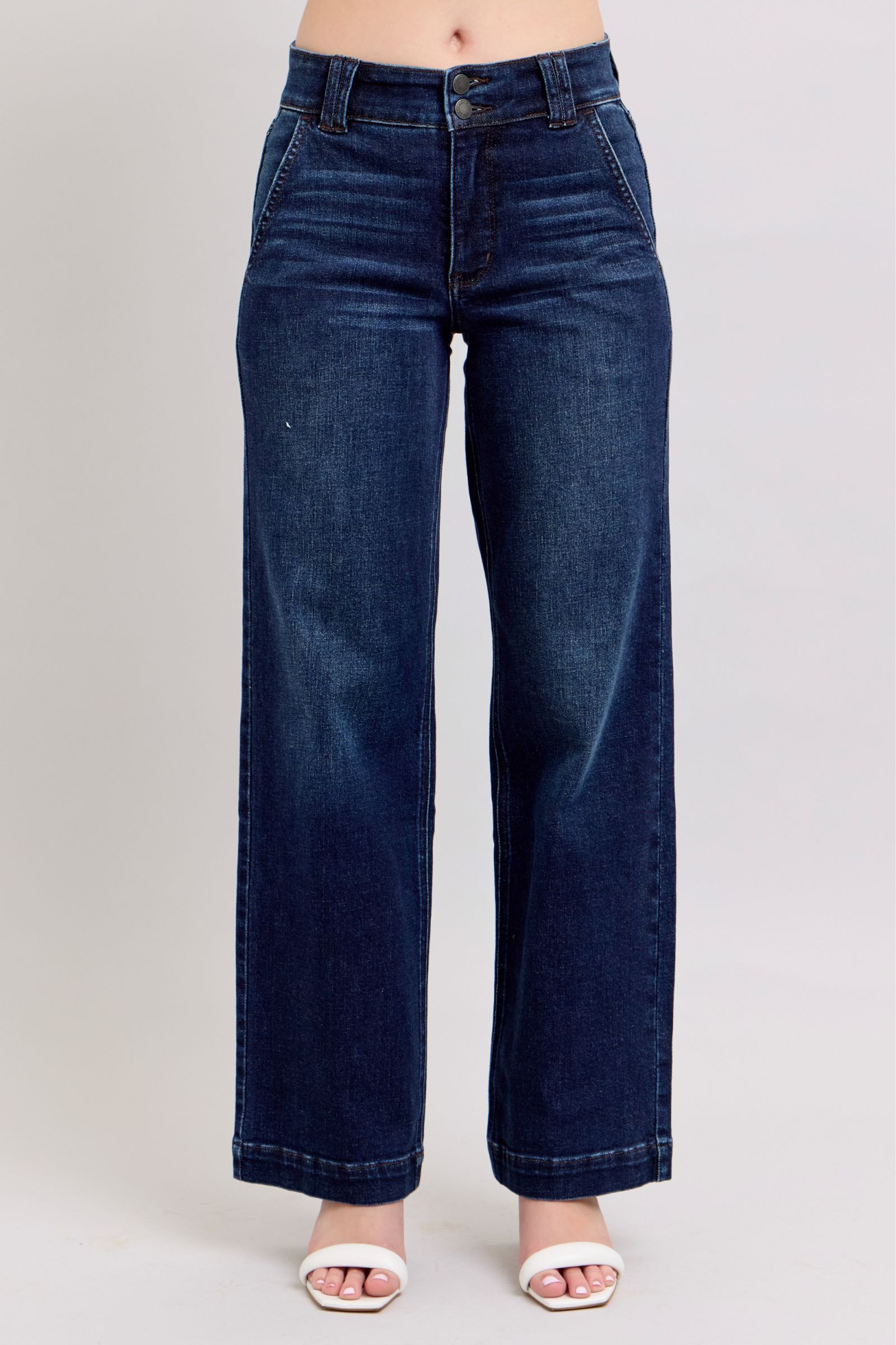 {Preorder:} Certified Judy Blue Wide Leg Jeans