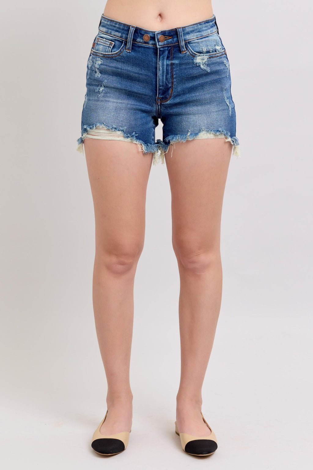 Coming Soon! Judy Blue Rebel Cut Dad Shorts