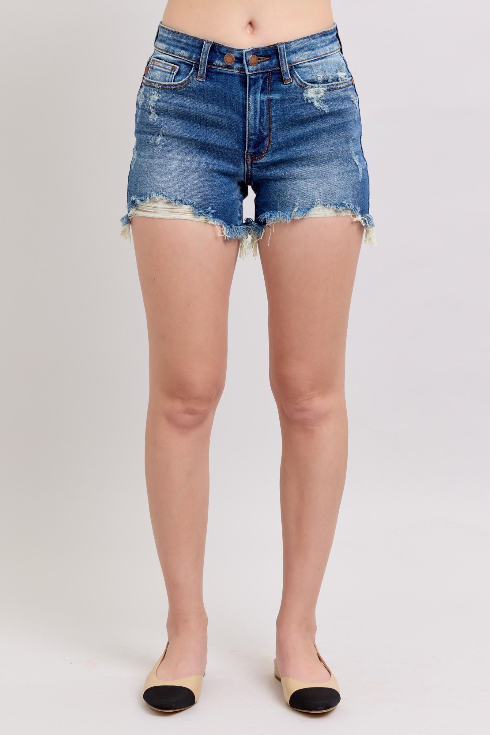 Coming Soon! Judy Blue Rebel Cut Dad Shorts