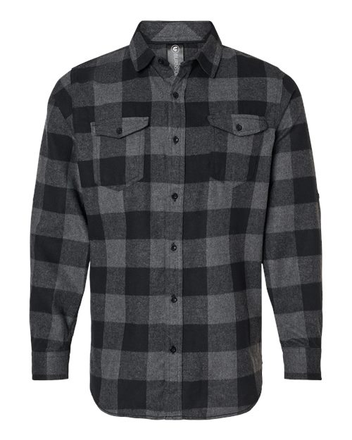 Stewartville Tigers Classic Flannel in Charcoal/Black