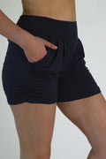 Harem Shorts in Navy