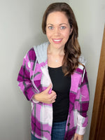 Load image into Gallery viewer, The Haven Shacket in Plum
