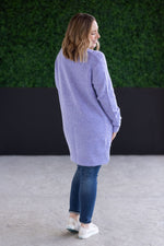 Load image into Gallery viewer, Madison Cozy Cardigan - Lavender
