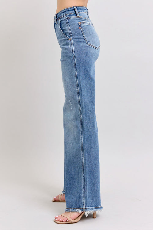 Judy Blue Retro Revival Wide Leg Jeans