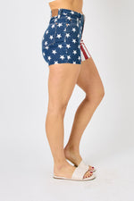 Load image into Gallery viewer, Facts Judy Blue Americana Shorts
