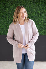 Load image into Gallery viewer, High Pocket Cardigan - Champagne FINAL SALE
