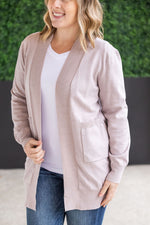 Load image into Gallery viewer, High Pocket Cardigan - Champagne FINAL SALE
