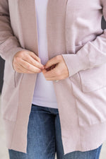 Load image into Gallery viewer, High Pocket Cardigan - Champagne FINAL SALE
