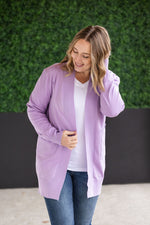 Load image into Gallery viewer, High Pocket Cardigan - Lavender FINAL SALE
