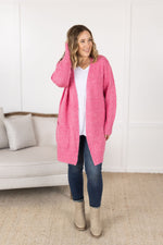 Load image into Gallery viewer, Madison Cozy Cardigan - Pink
