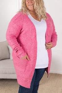 Madison Cozy Cardigan - Pink