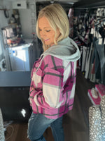 Load image into Gallery viewer, The Haven Shacket in Plum
