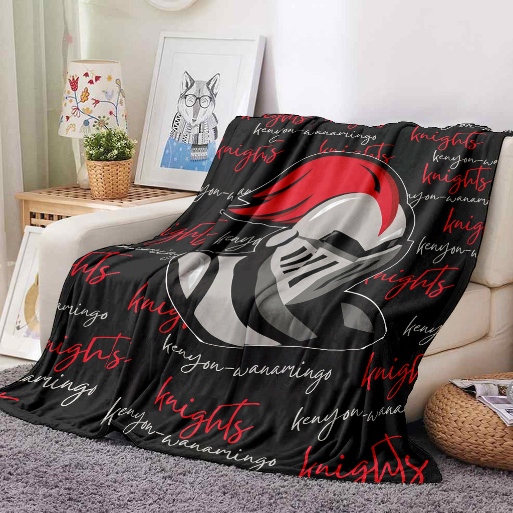 Kenyon Wanamingo Knights Fleece Blanket