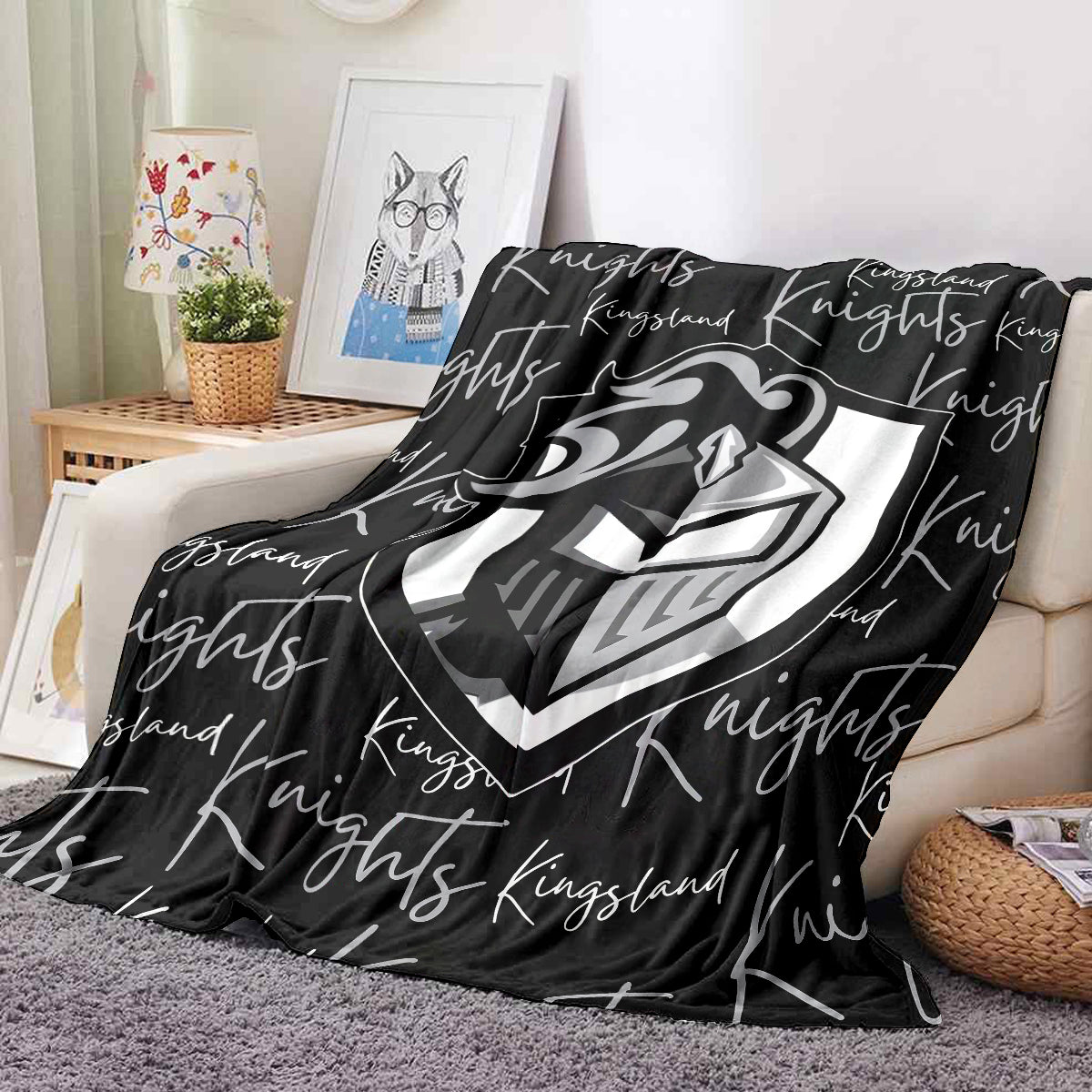 PRE-ORDER: Kingsland Knights Fleece Blanket