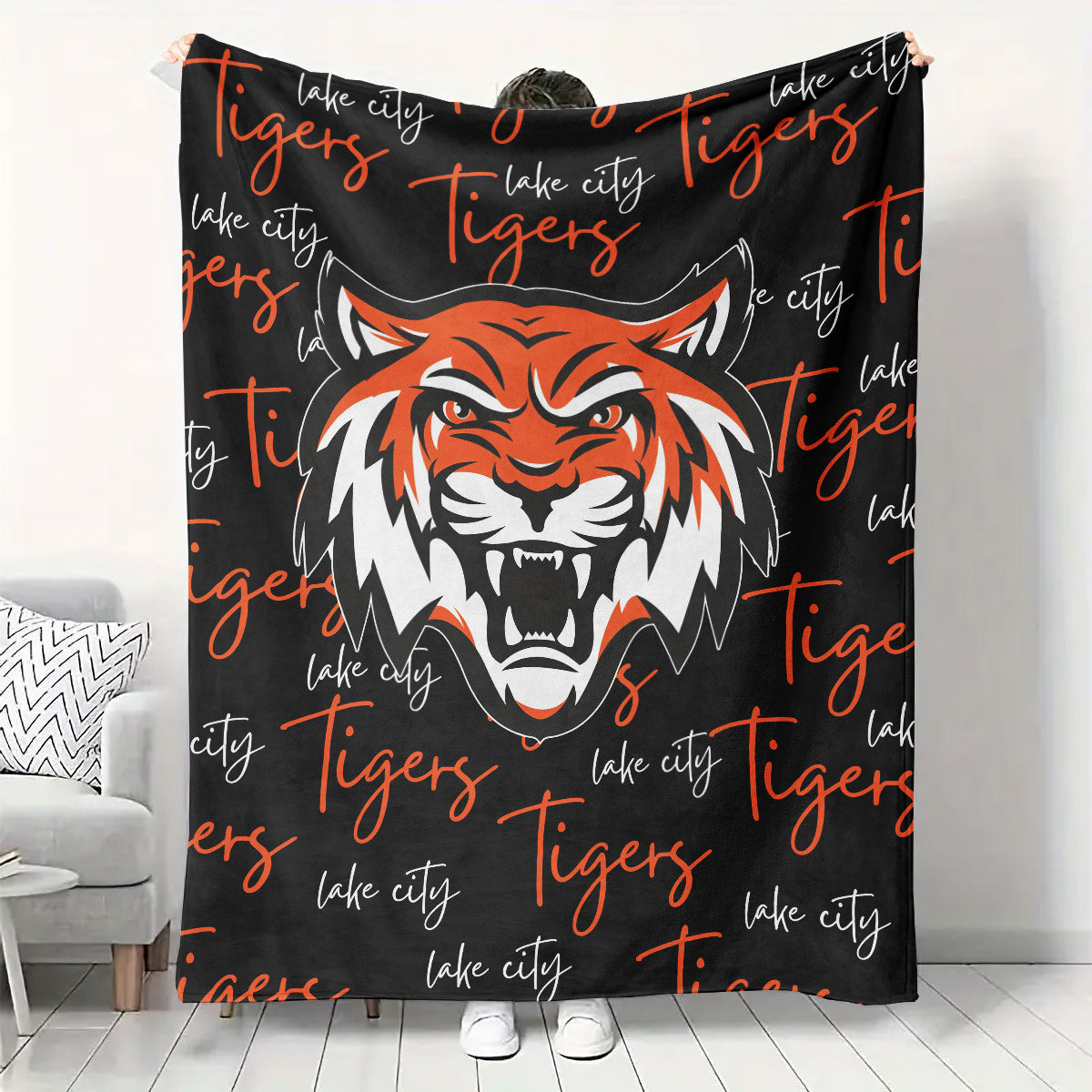 PRE-ORDER Lake City Tigers Fleece Blanket