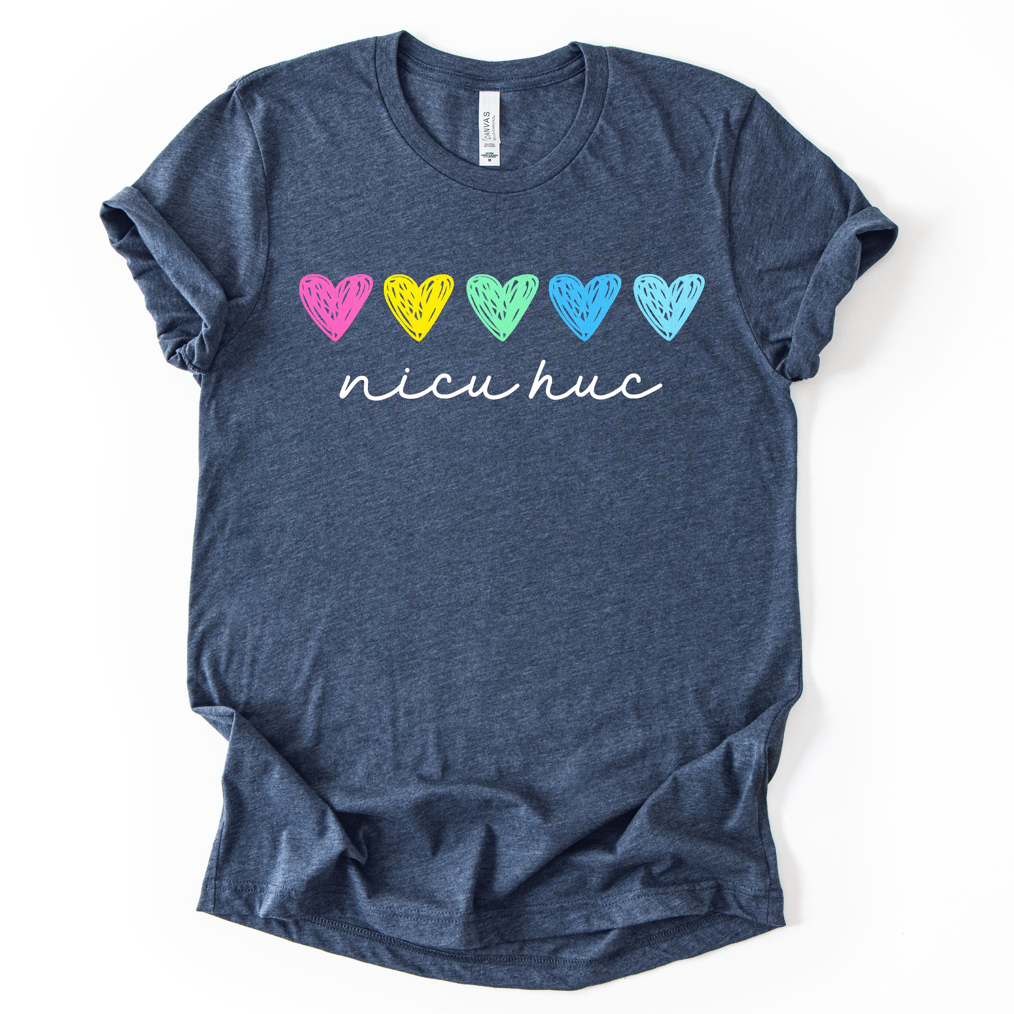 NICU HUC Scribble Hearts- MB
