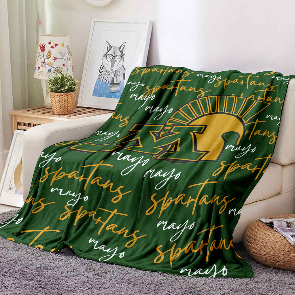 PRE-ORDER Mayo Spartans Fleece Blanket