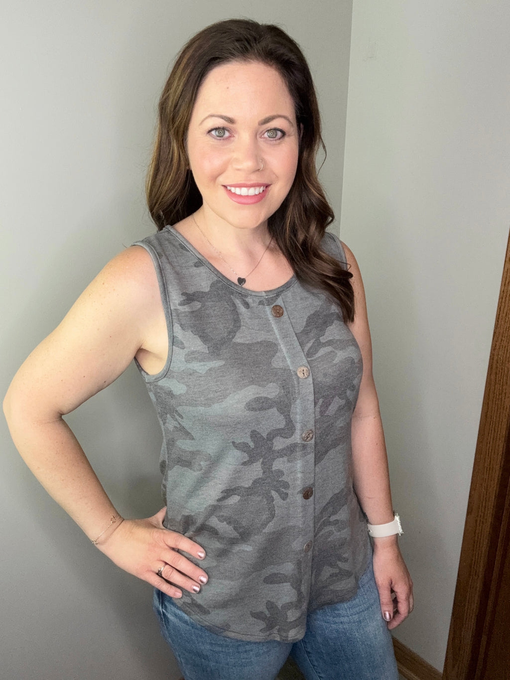 Sand Swept Camo Tank FINAL SALE