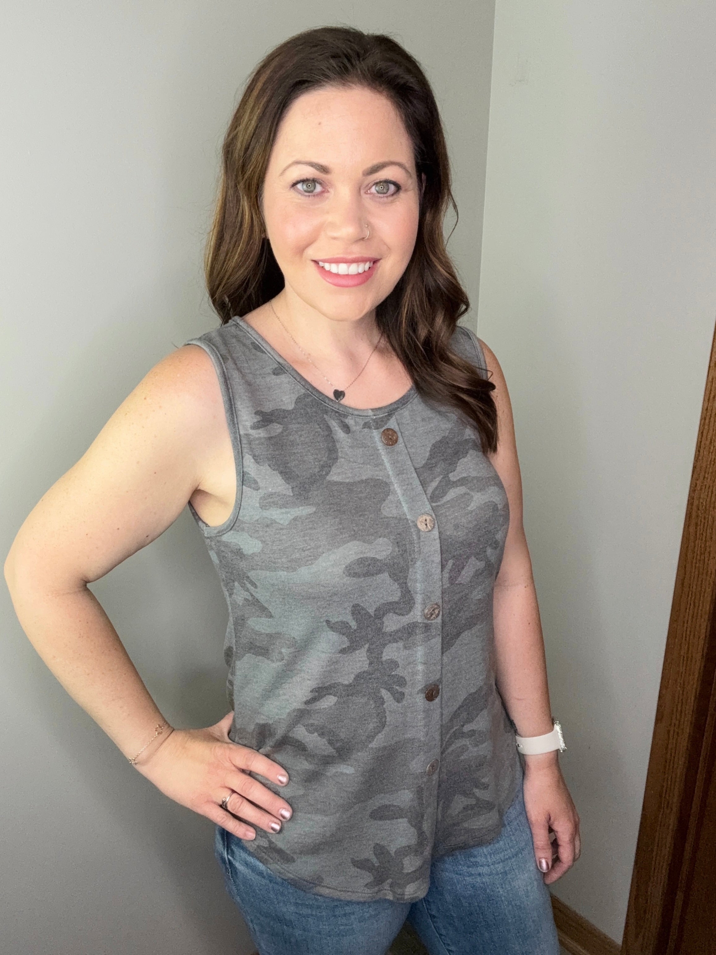 Sand Swept Camo Tank FINAL SALE