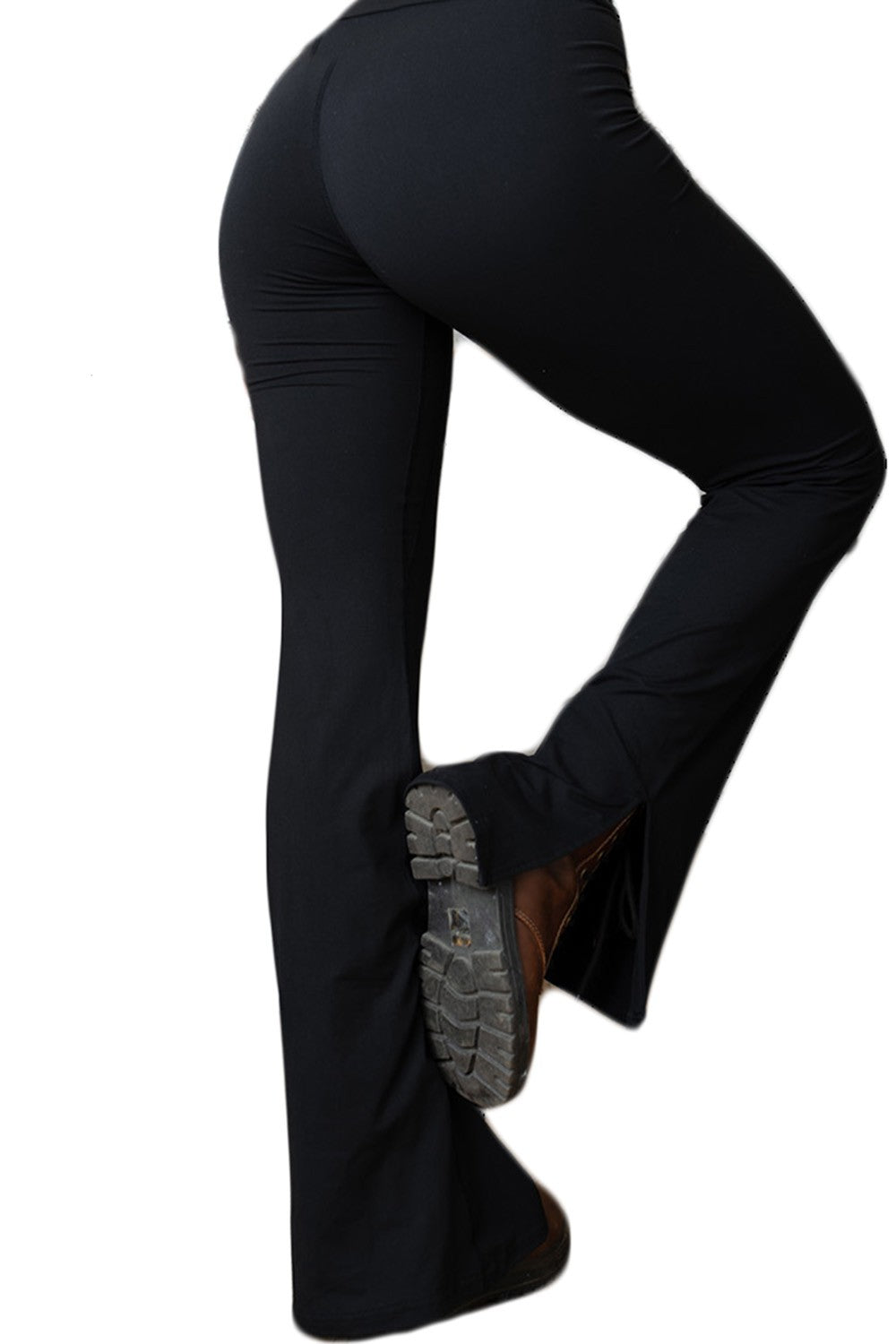 Coming Soon! Yoga Flare Pants in Black