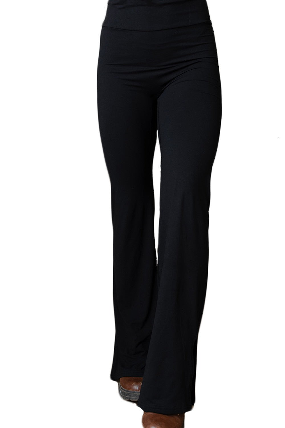 Coming Soon! Yoga Flare Pants in Black