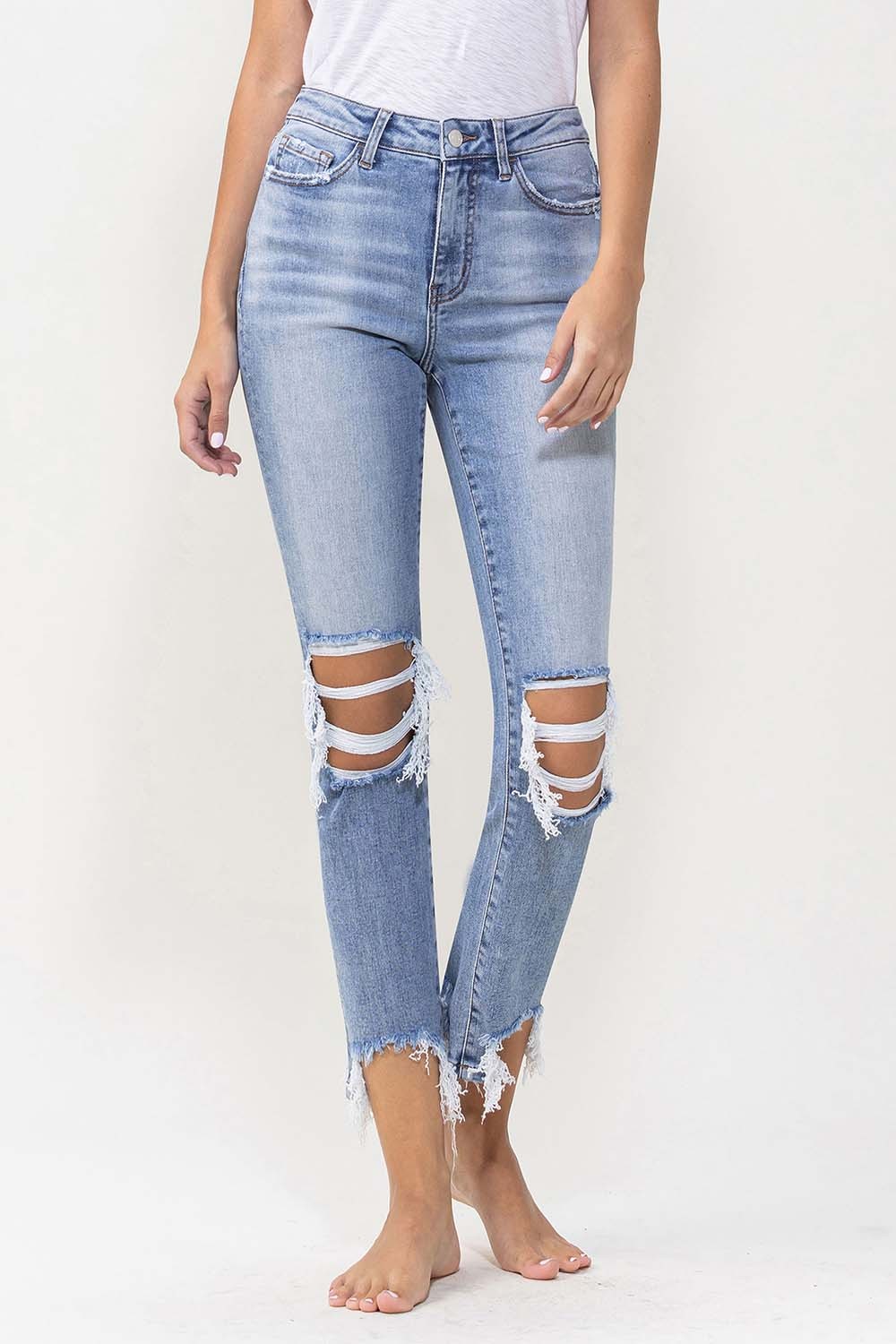 Five Star Kick Flare Jeans by Lovervet