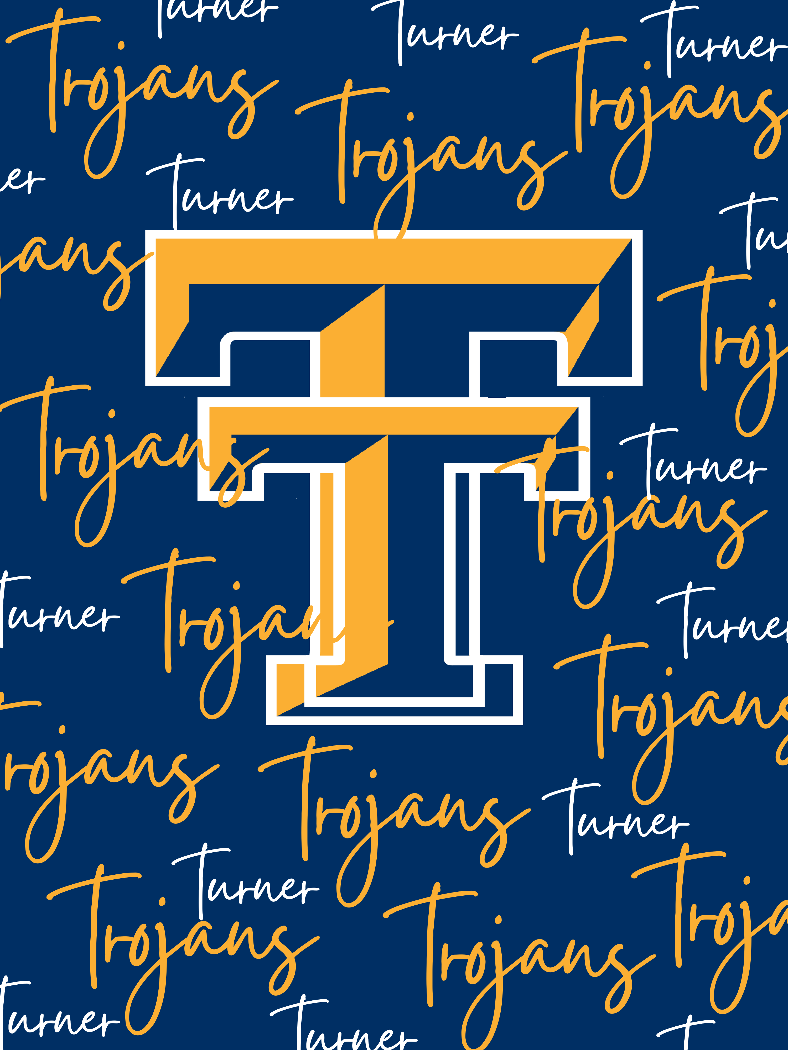 PRE-ORDER Turner Trojans Fleece Blanket