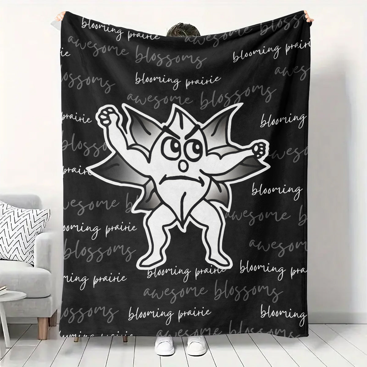 PRE-ORDER Blooming Prairie Awesome Blossoms Fleece Blanket