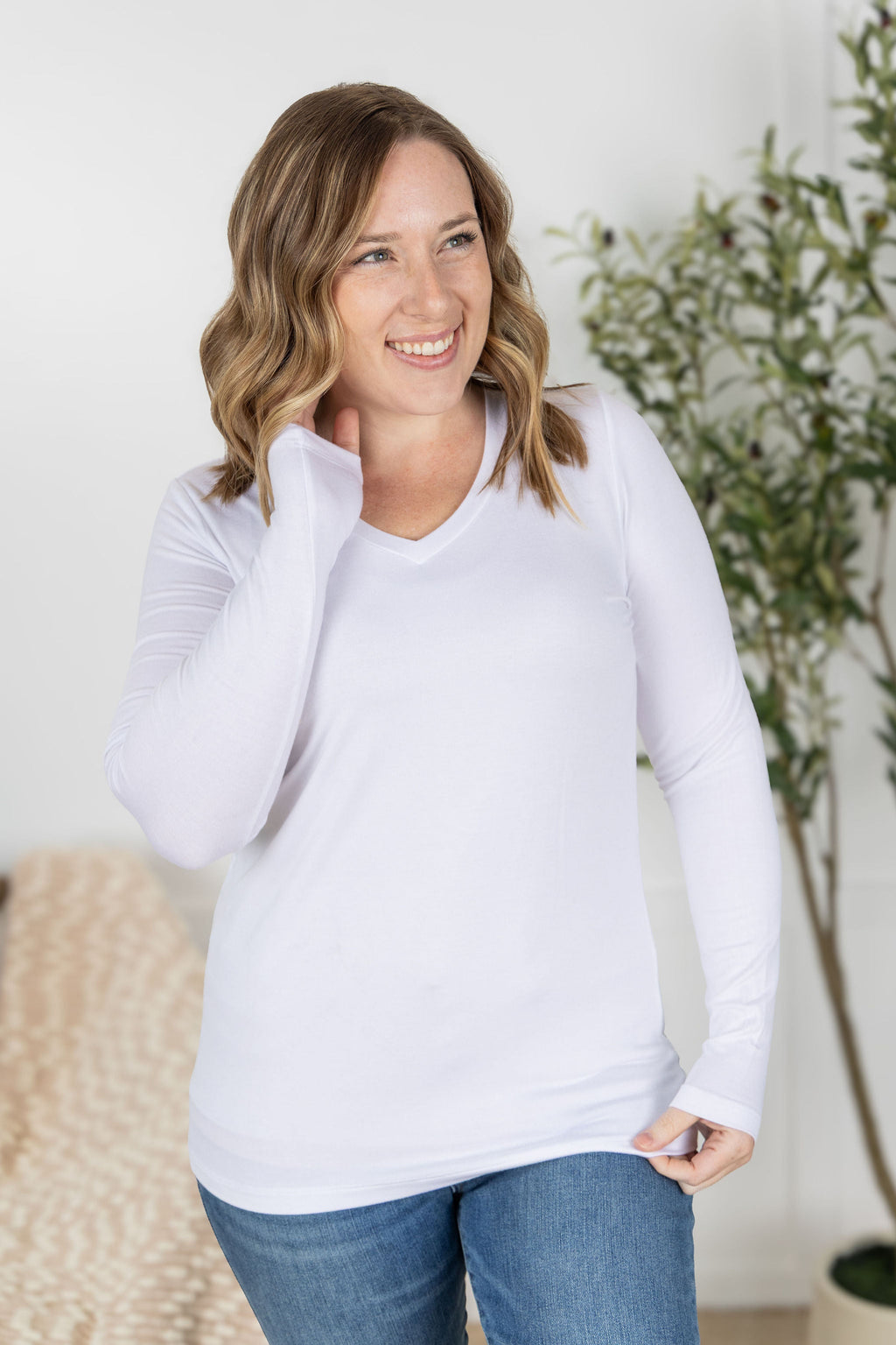 Larissa Long Sleeve - White