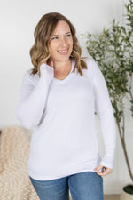 Load image into Gallery viewer, Larissa Long Sleeve - White
